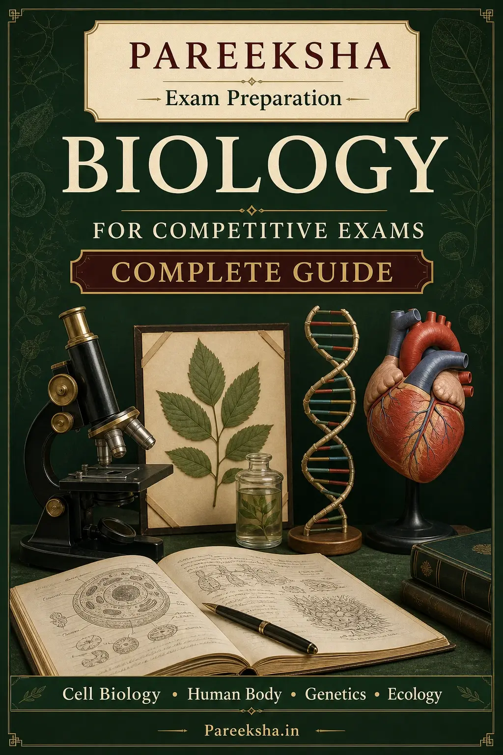 Biology for Competitive Exams — Complete Guide cover