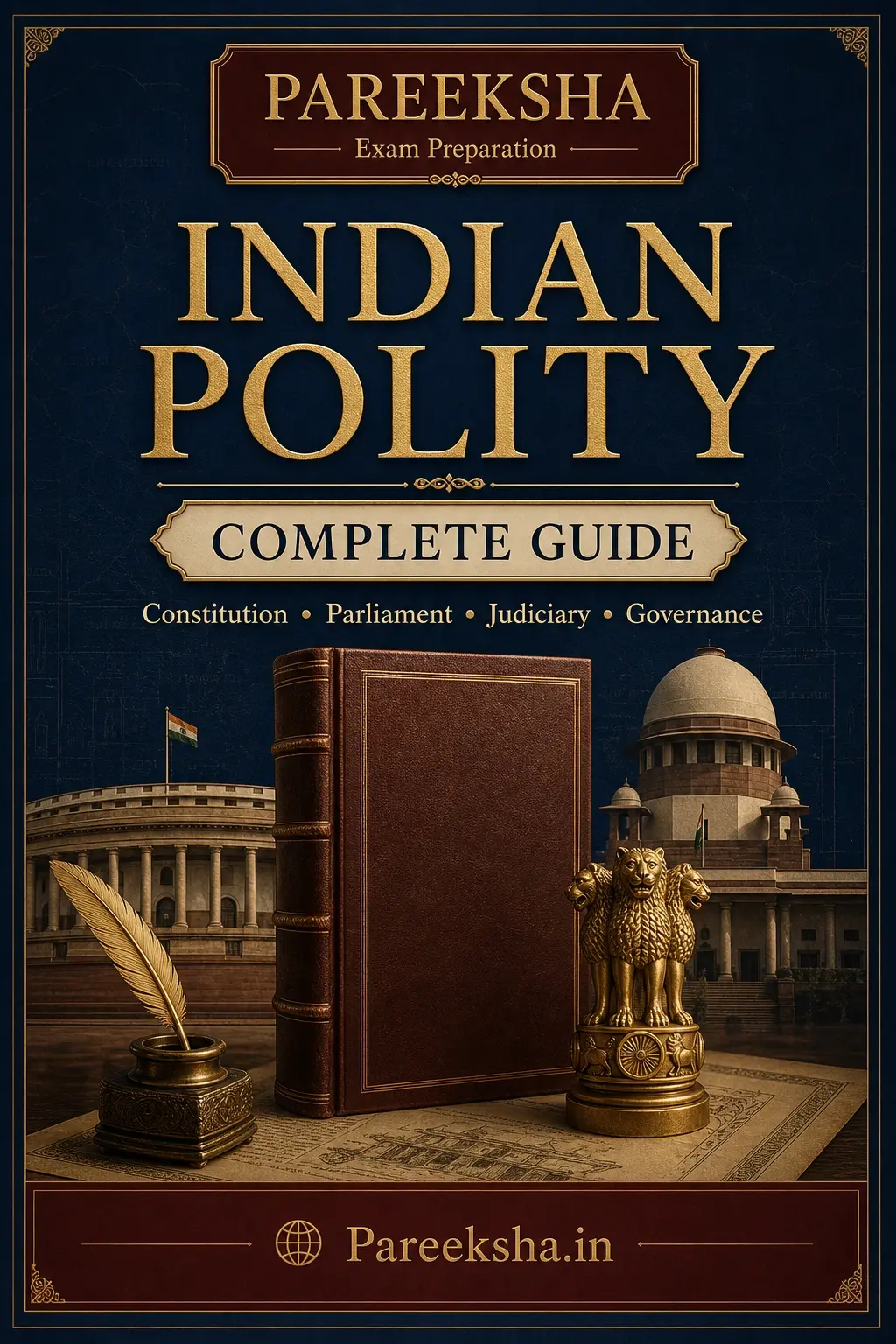 Indian Polity — Complete Guide cover