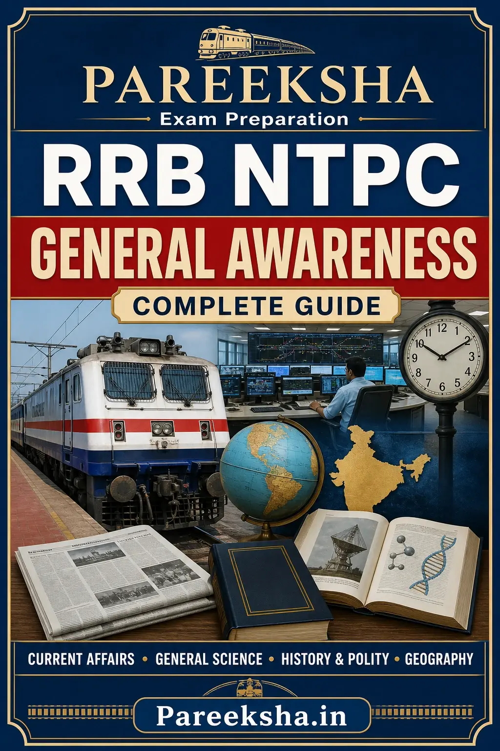 RRB NTPC General Awareness — Complete Guide 2026 cover