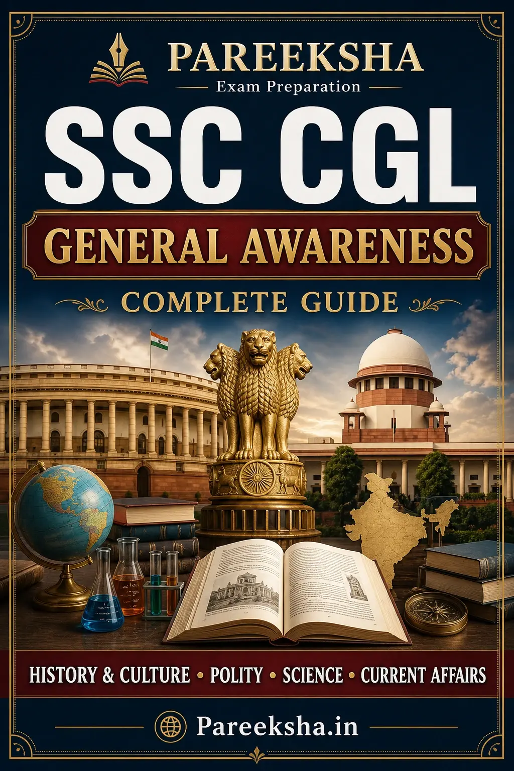 SSC CGL General Awareness — Complete Guide 2026 cover