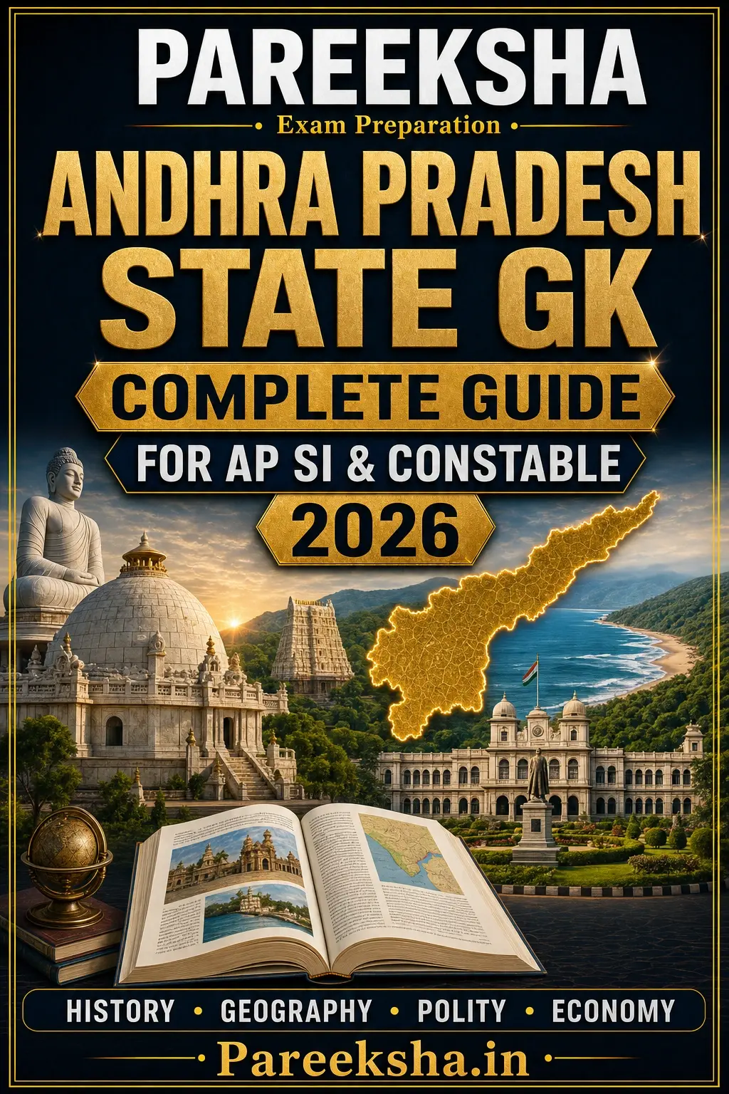 Andhra Pradesh State GK — Complete Guide for AP SI & Constable cover