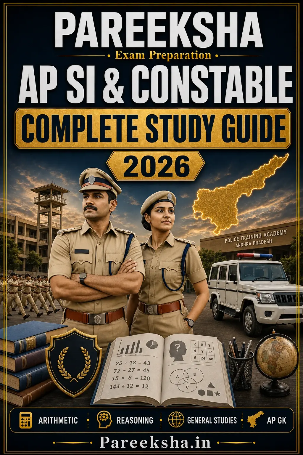 AP SI & Constable — Complete Study Guide 2026 cover