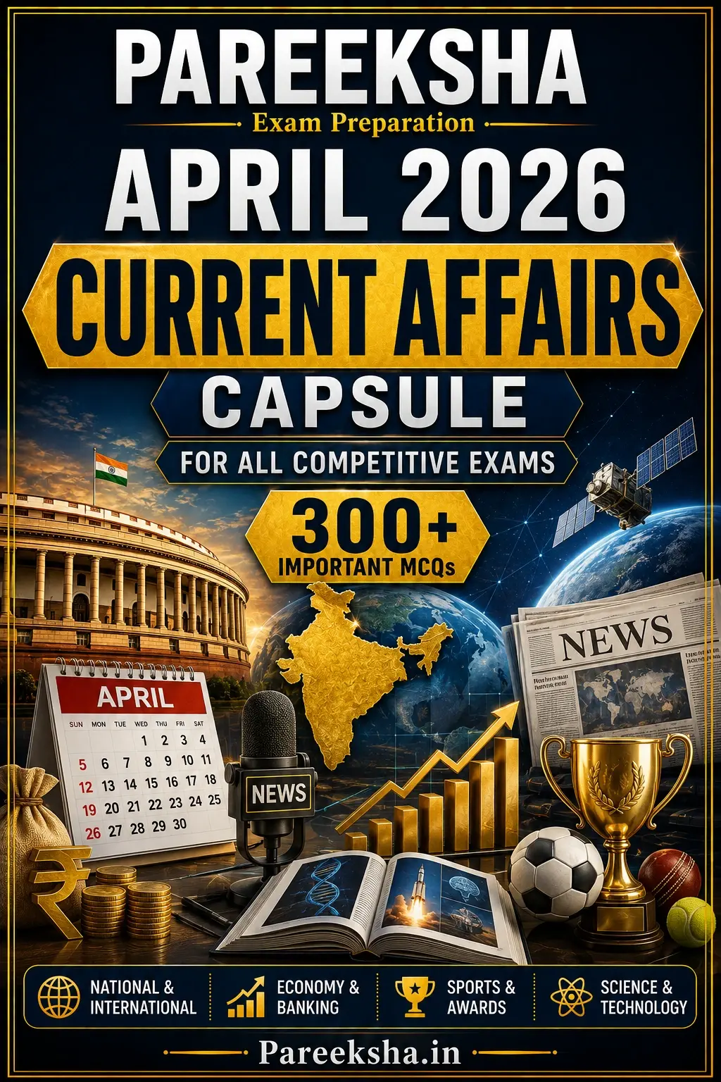 April 2026 Current Affairs — Capsule cover