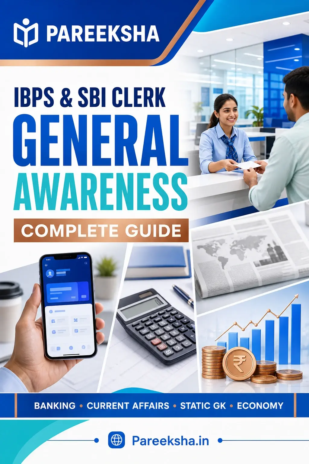 IBPS & SBI Clerk General Awareness — Complete Guide 2026 cover