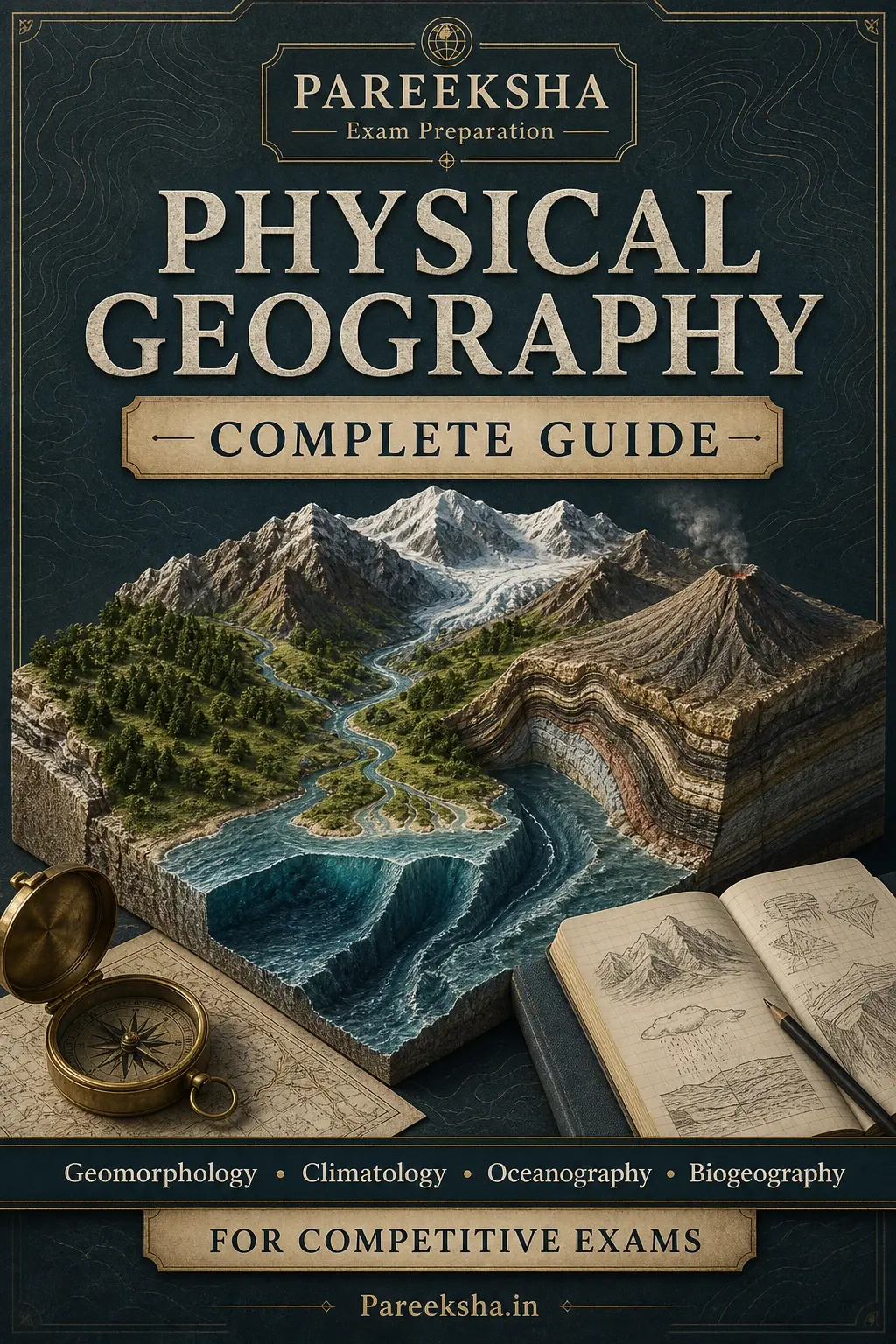 Physical Geography — Complete Guide for Competitive Exams cover
