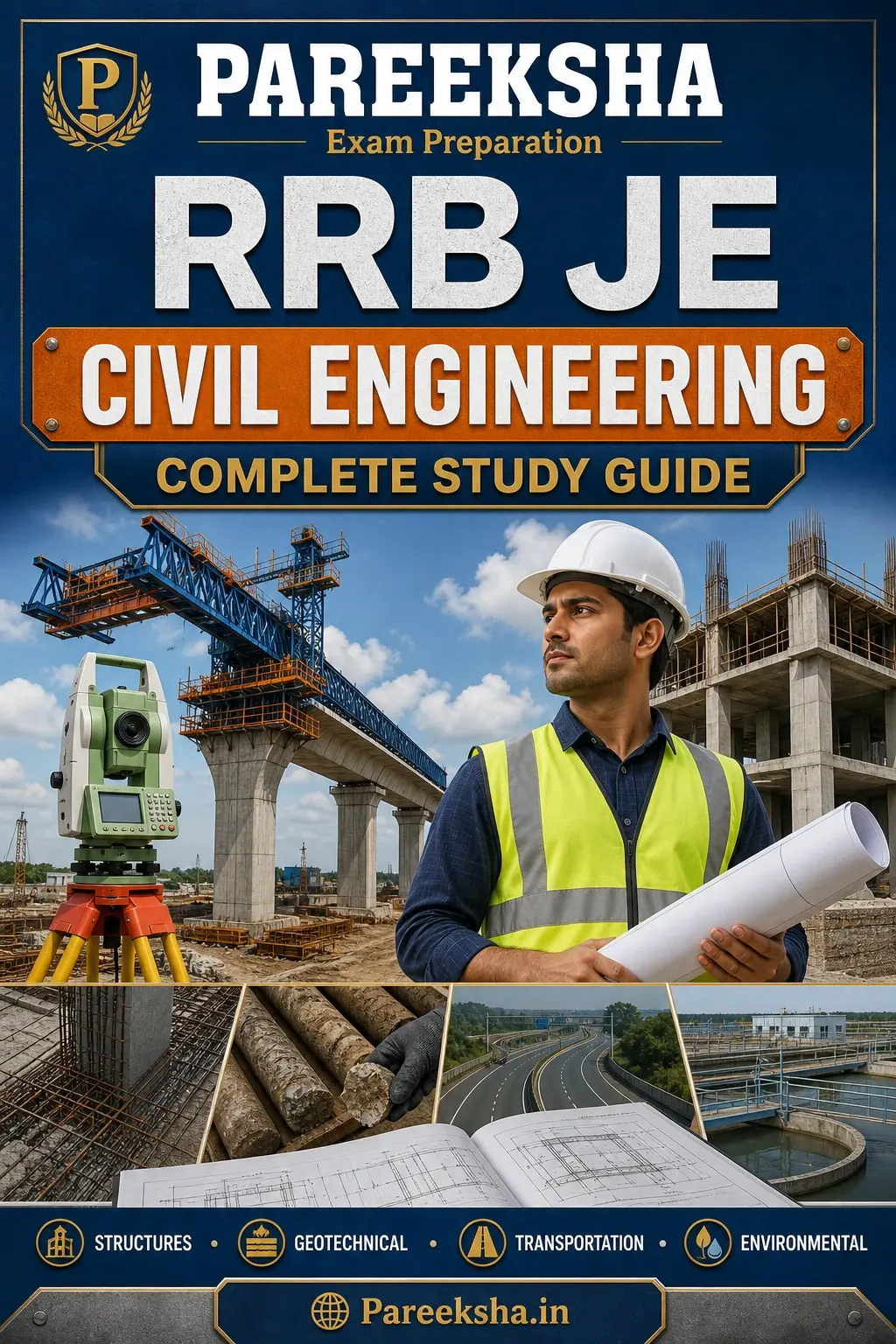 RRB JE Civil Engineering — Complete Study Guide cover