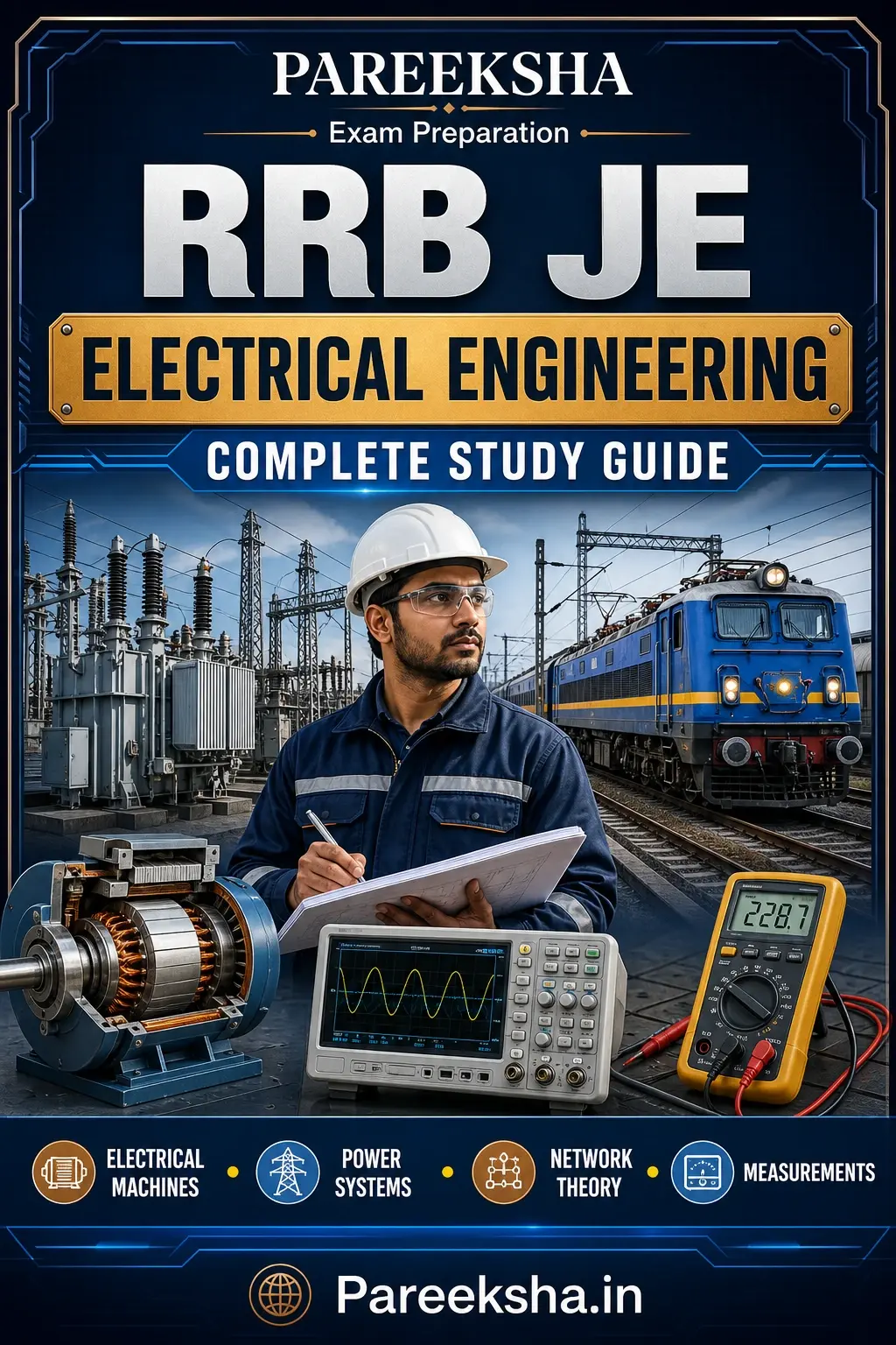 RRB JE Electrical Engineering — Complete Study Guide cover