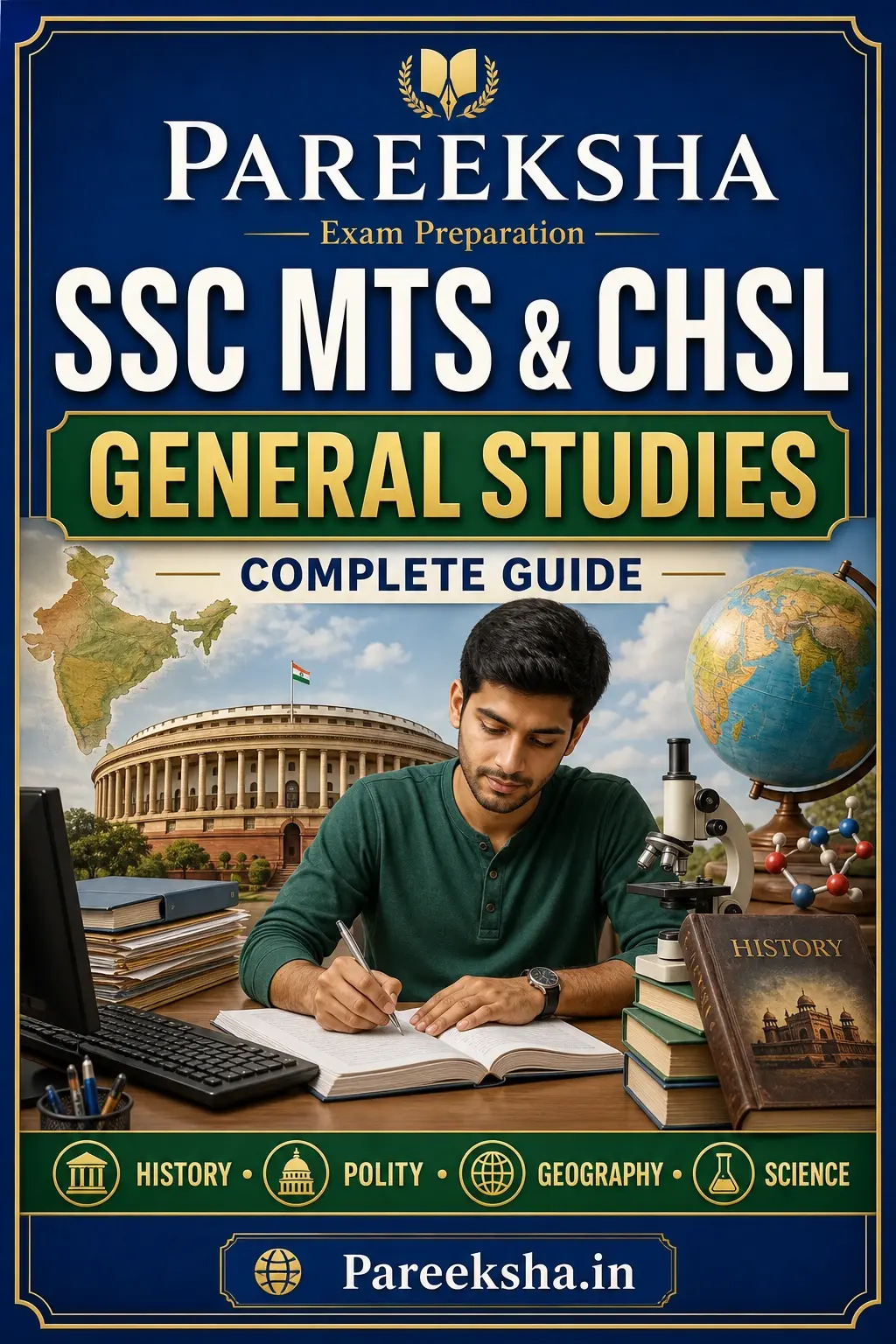 SSC MTS & CHSL General Studies — Complete Guide 2026 cover
