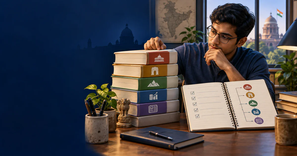 UPSC Books List 2026: The Complete Subject-Wise Guide (Prelims + Mains)