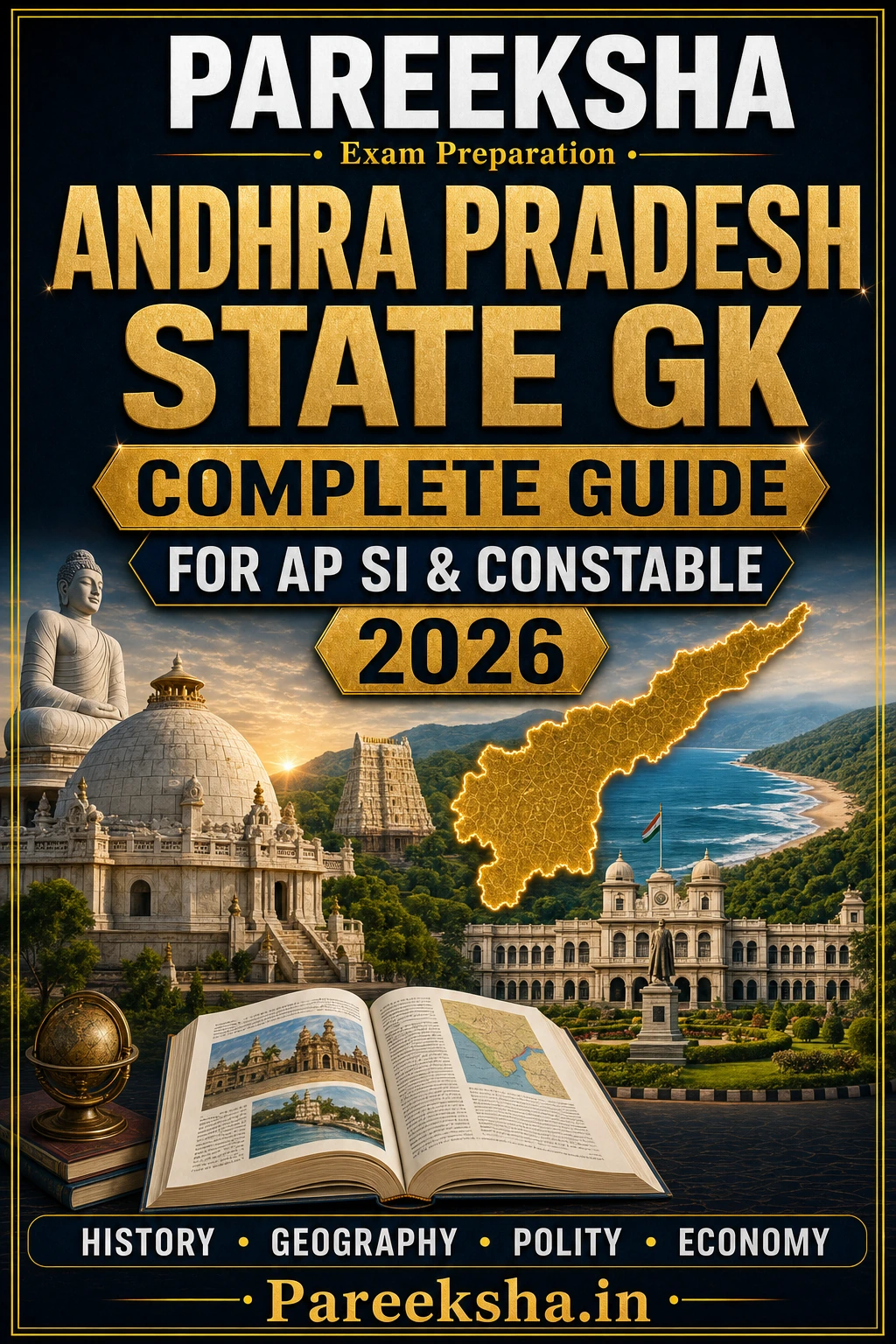 Andhra Pradesh State GK — Complete Guide for AP SI & Constable cover