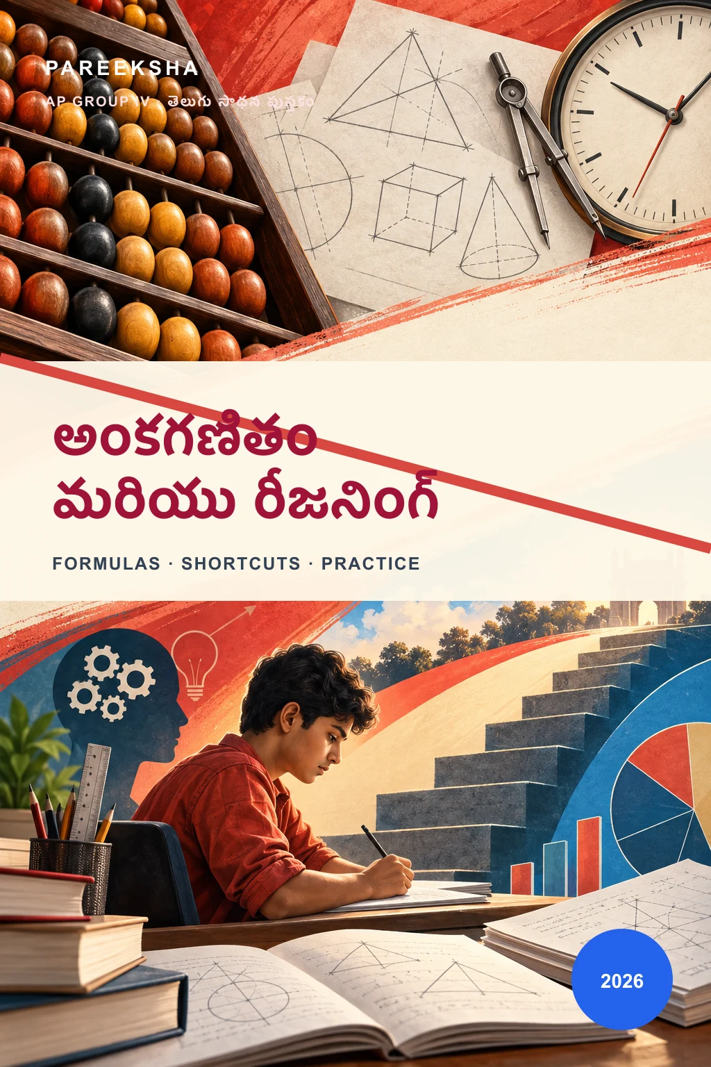 AP Group IV — Arithmetic & Reasoning (Telugu) cover