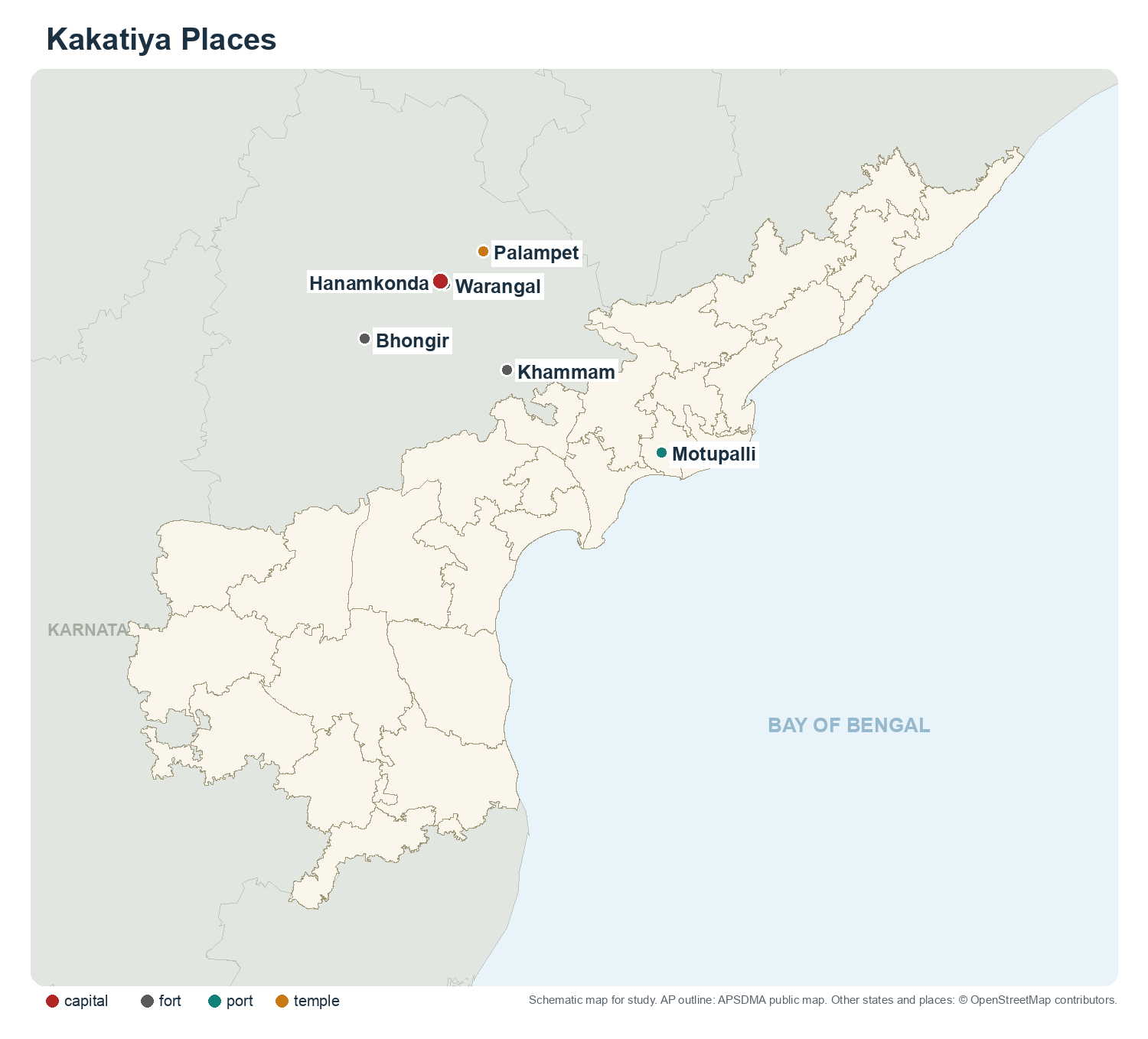 Kakatiya Places