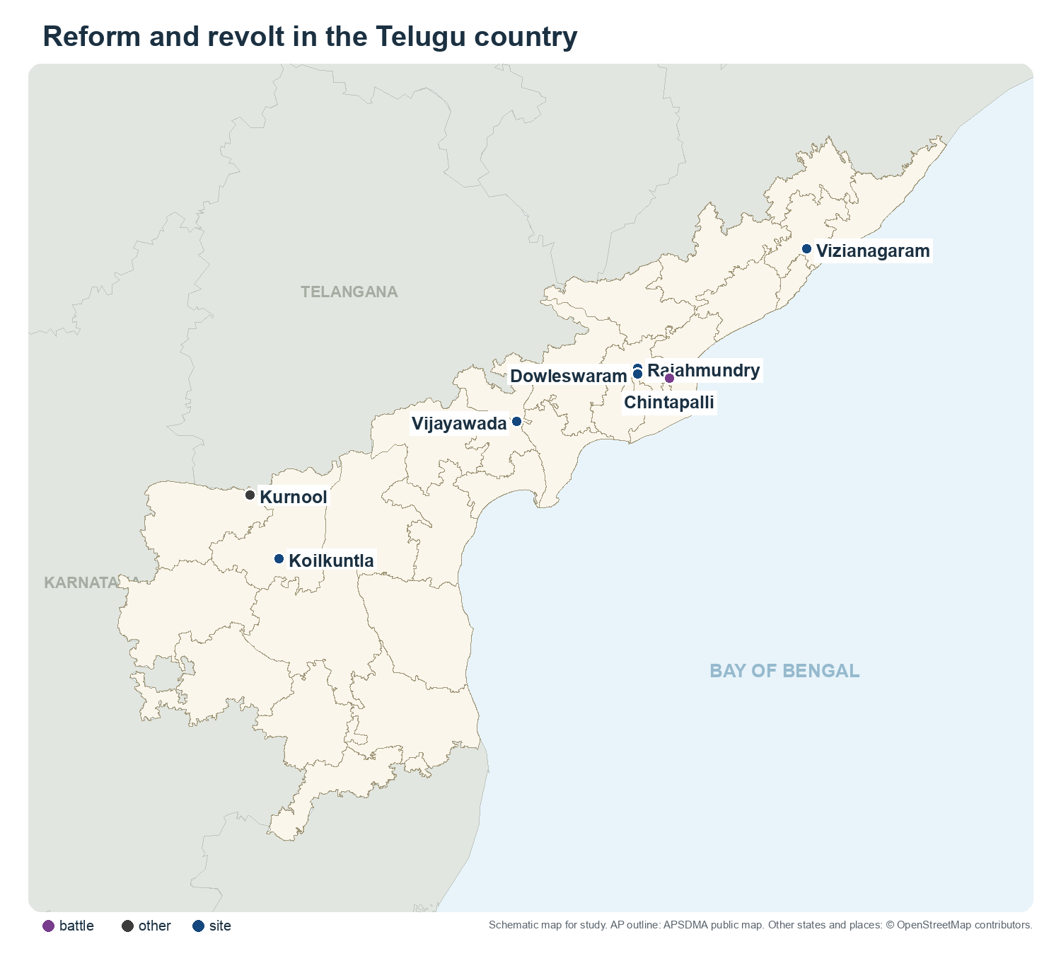 Reform and revolt in the Telugu country