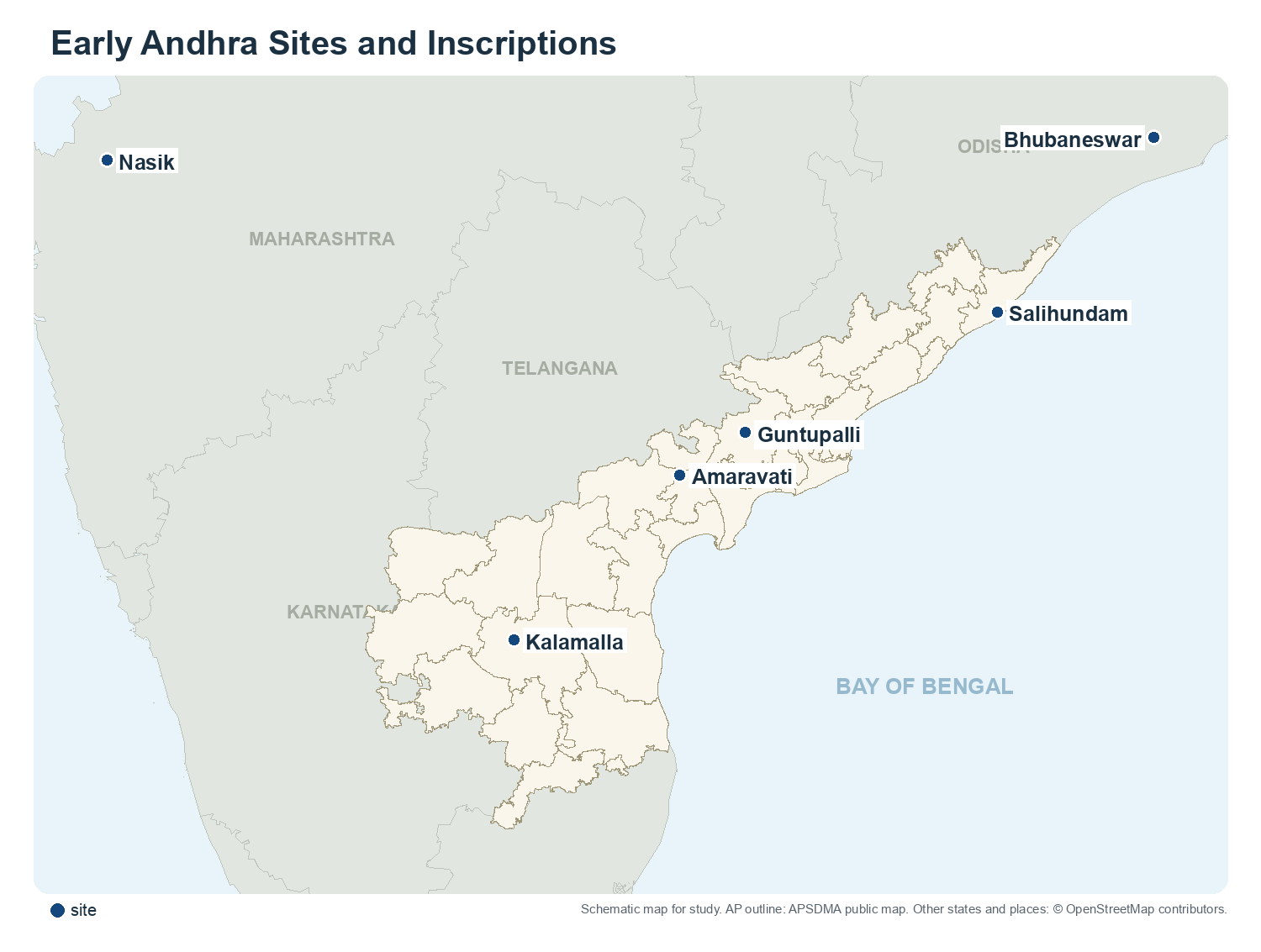 Early Andhra Sites and Inscriptions