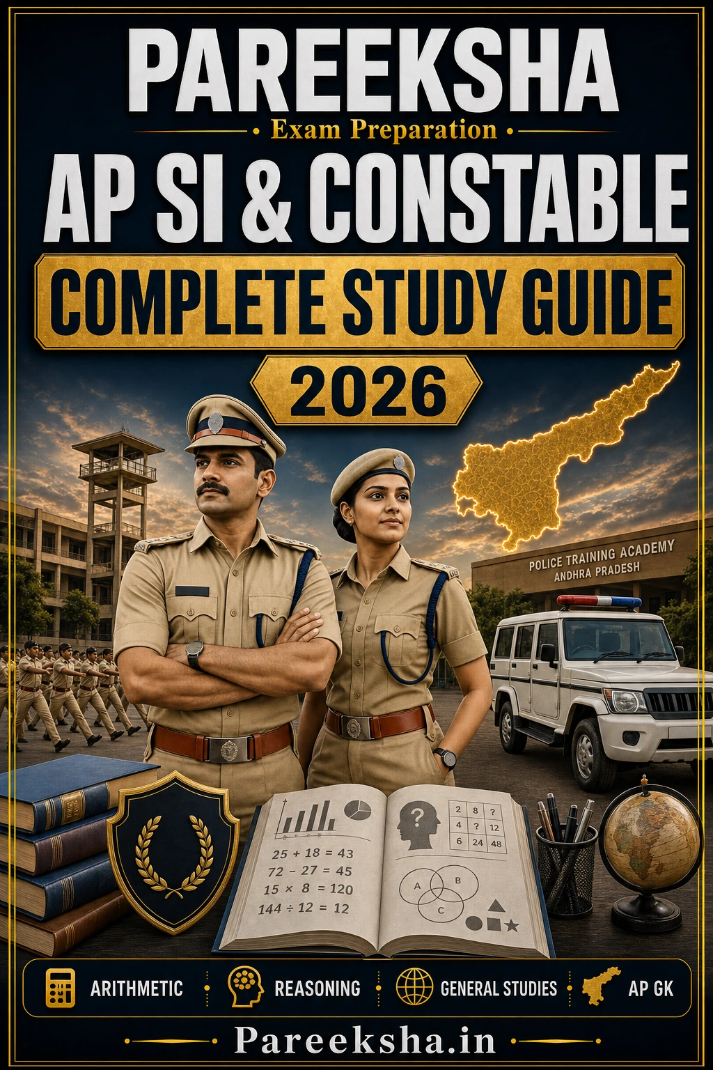 AP SI & Constable — Complete Study Guide 2026 cover