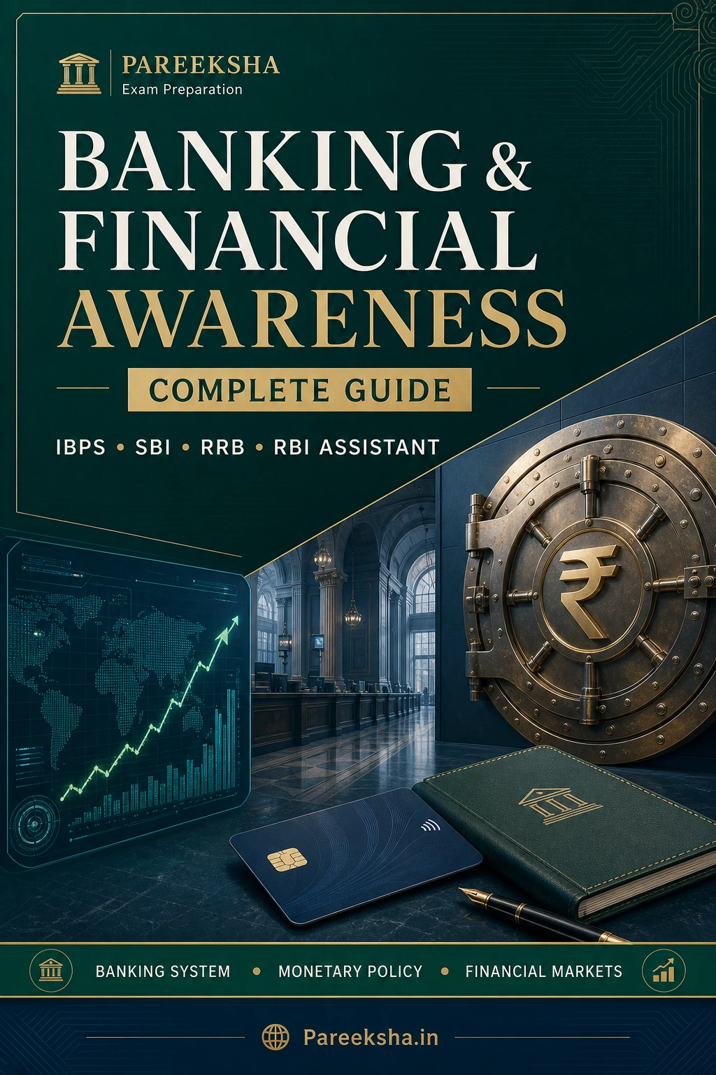Banking & Financial Awareness — Complete Guide for IBPS/SBI/RRB/RBI Assistant cover