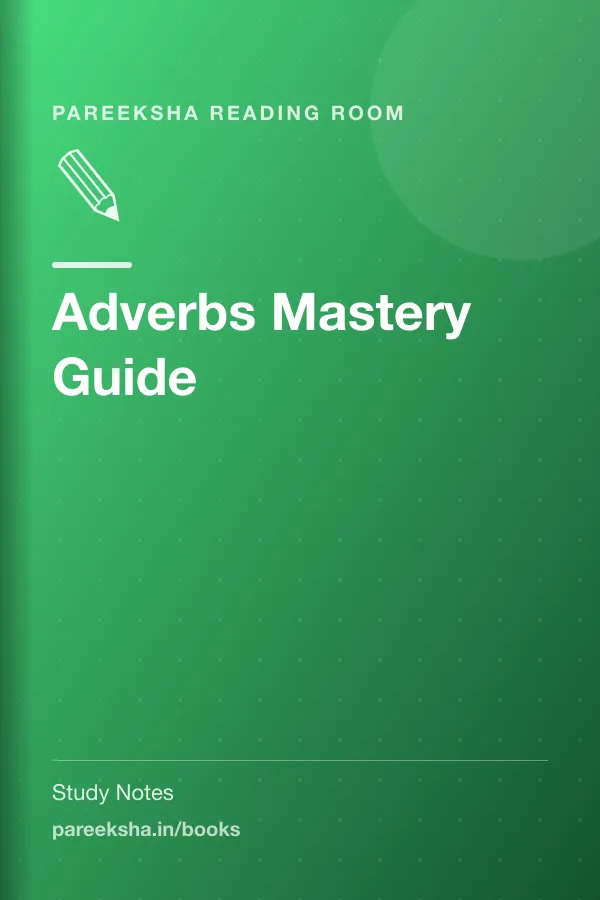 Adverbs Mastery Guide cover