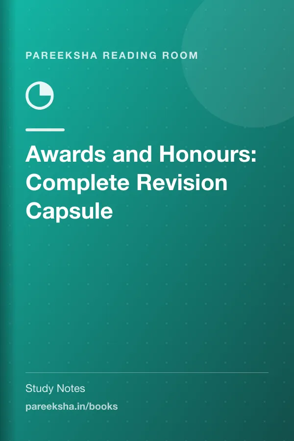 Awards and Honours: Complete Revision Capsule cover