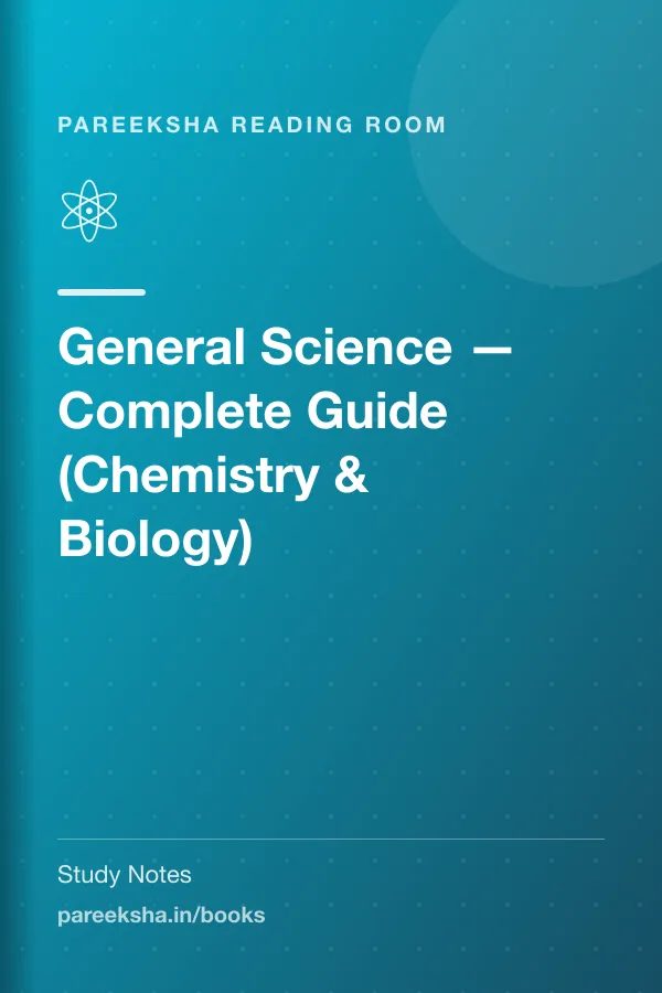 General Science — Complete Guide (Chemistry & Biology) cover