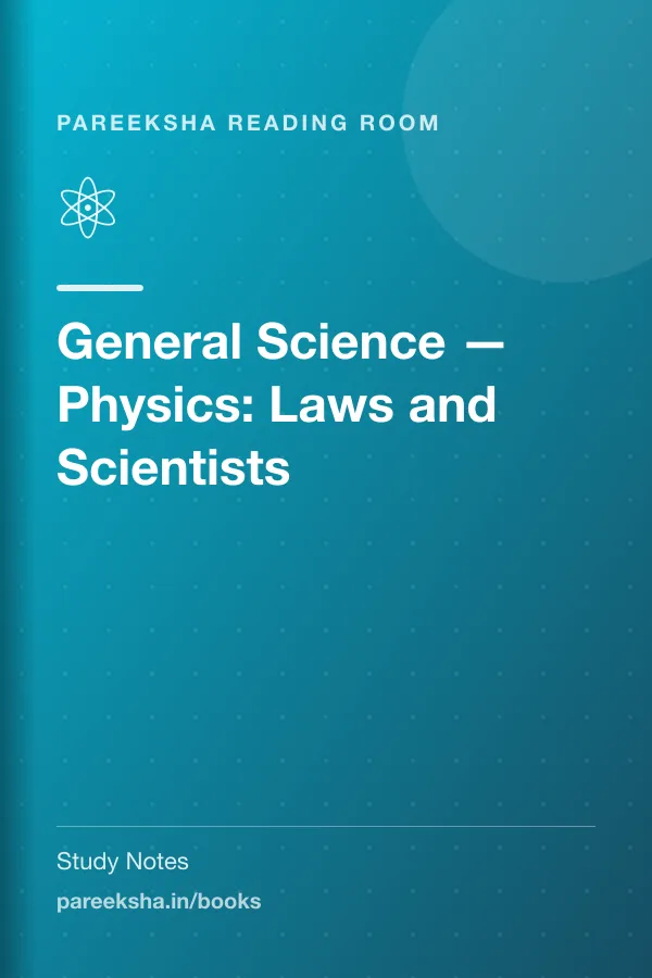 General Science — Physics: Laws and Scientists cover