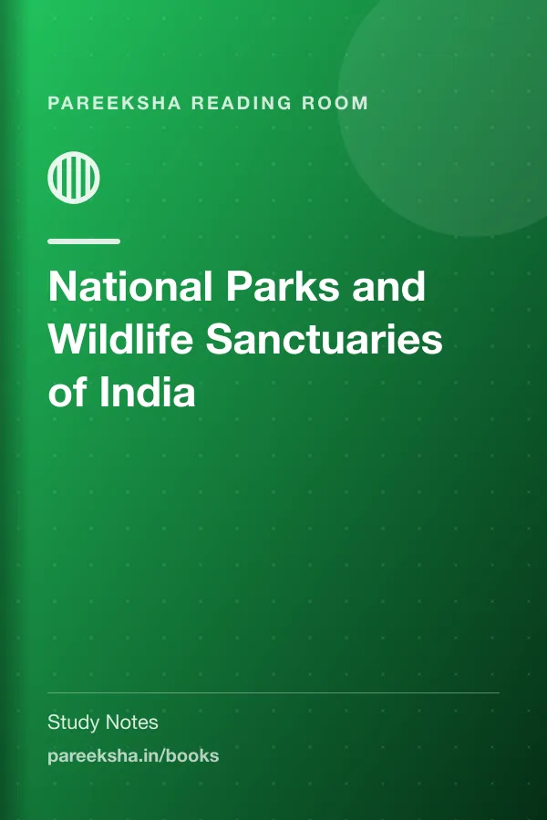 National Parks and Wildlife Sanctuaries of India cover