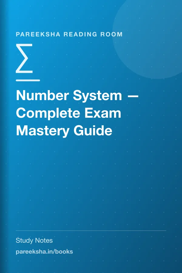 Number System — Complete Exam Mastery Guide cover