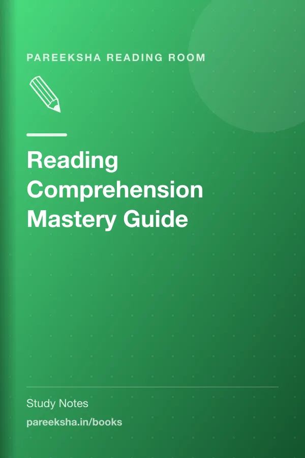 Reading Comprehension Mastery Guide cover