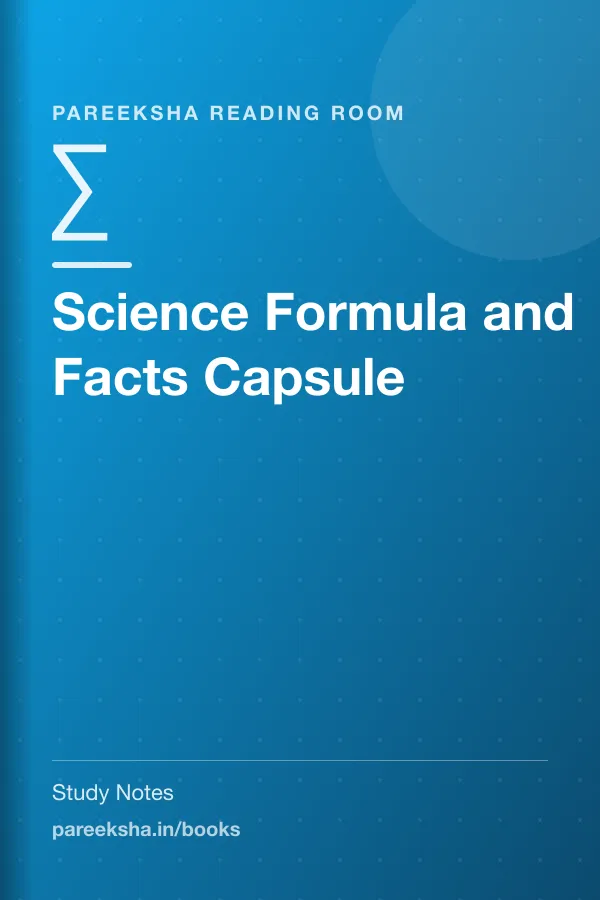 Science Formula and Facts Capsule cover