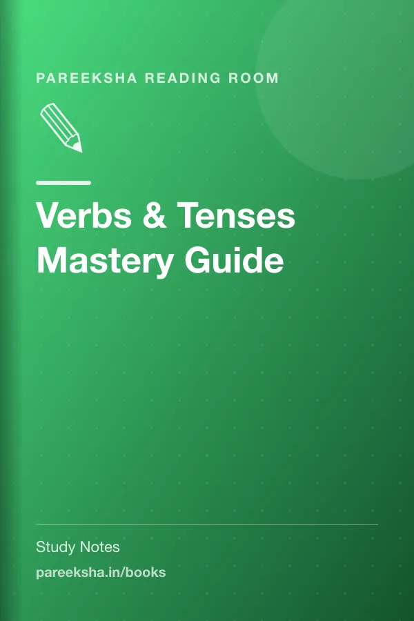 Verbs & Tenses Mastery Guide cover