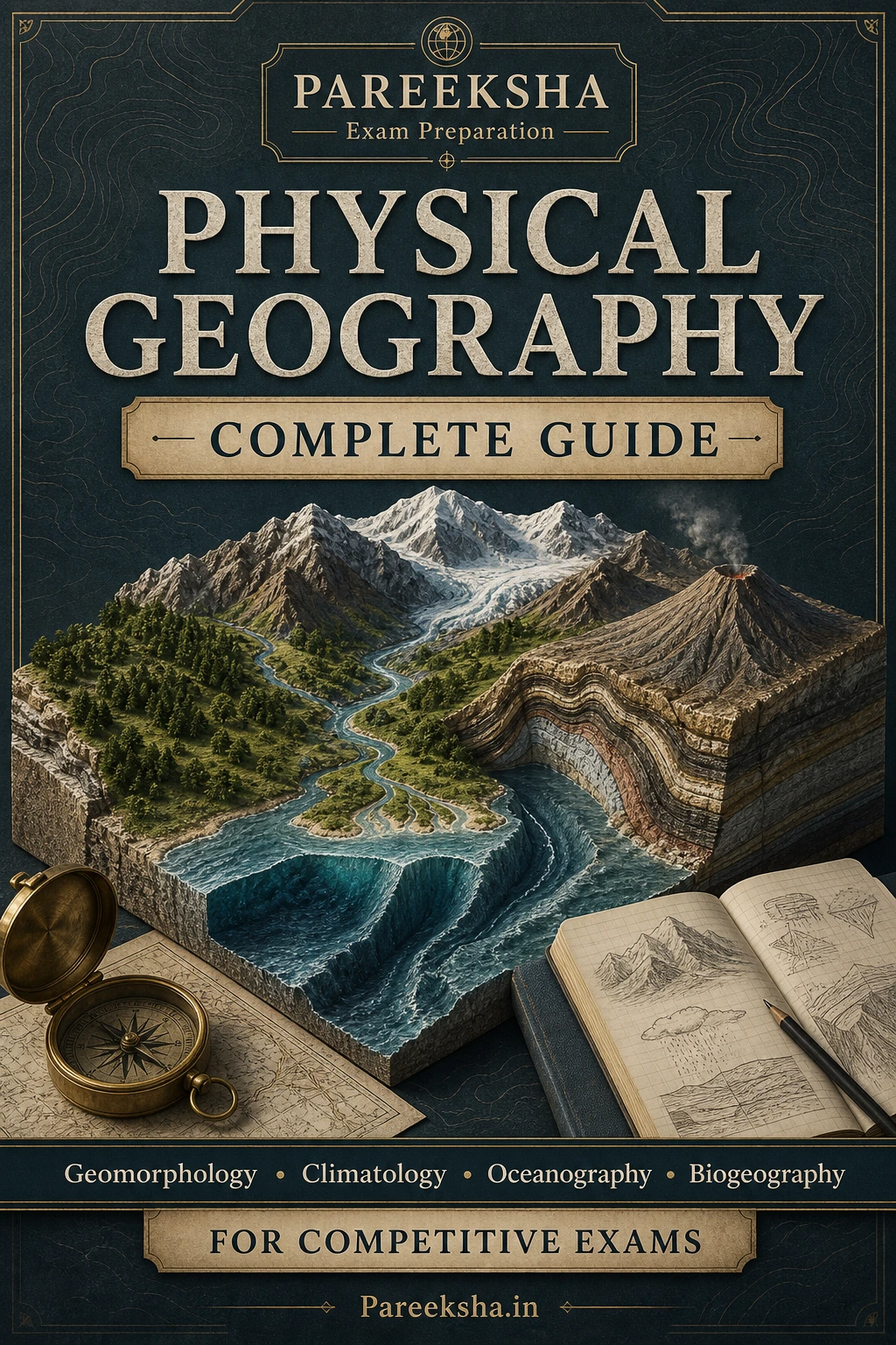 Physical Geography — Complete Guide for Competitive Exams cover
