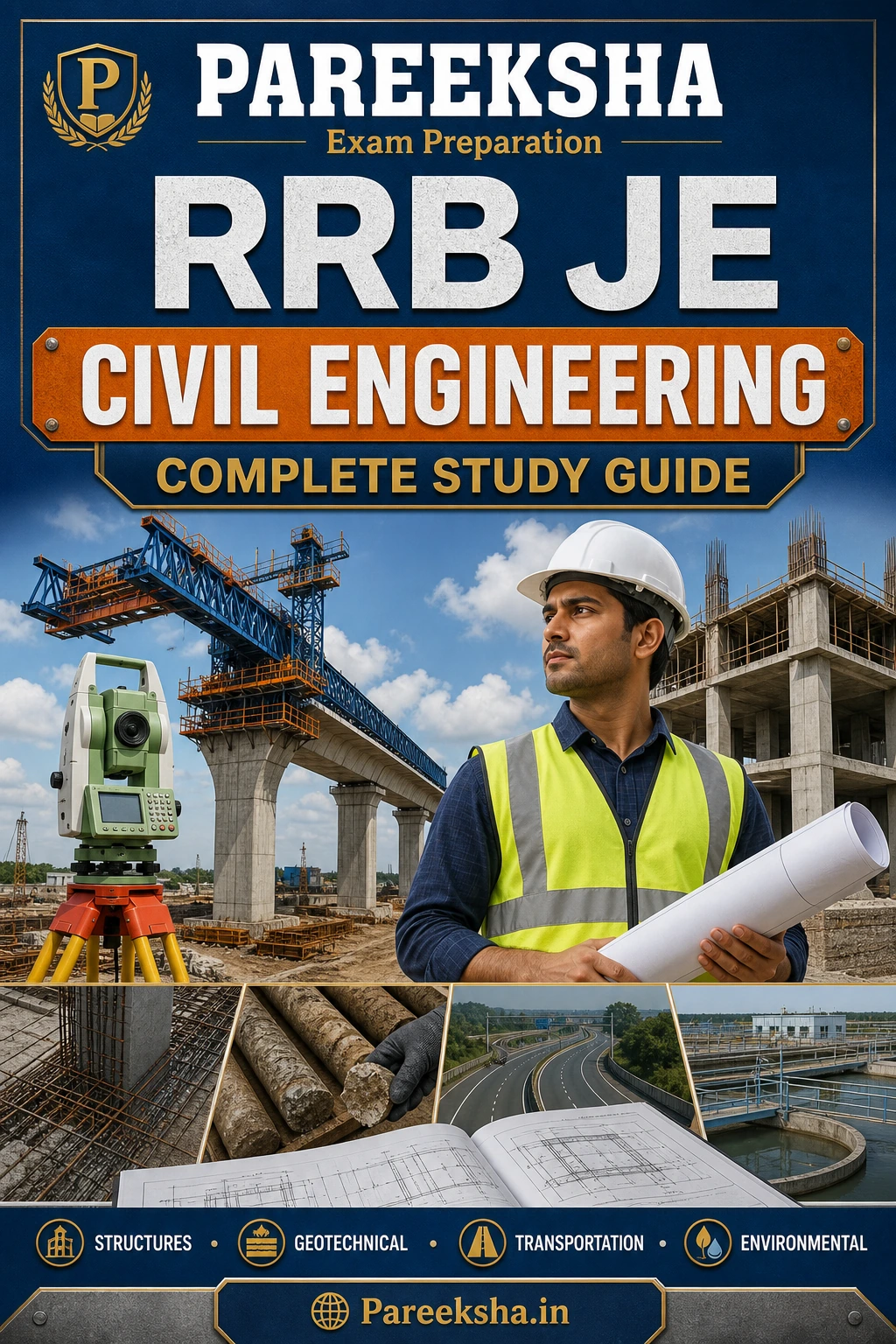 RRB JE Civil Engineering — Complete Study Guide cover